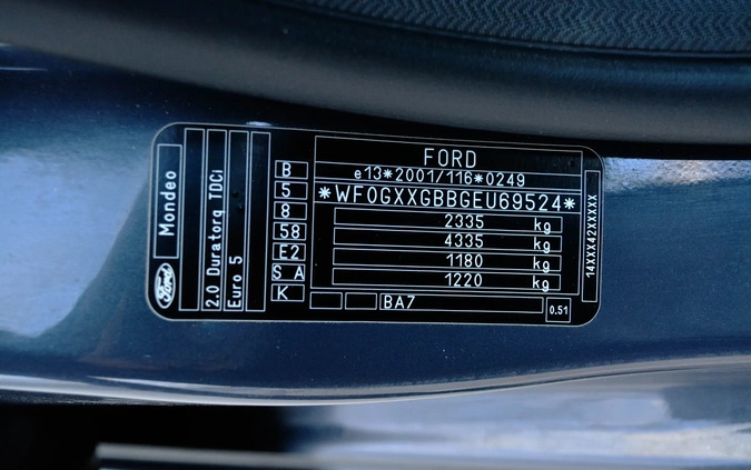 Ford Mondeo cena 32000 przebieg: 275916, rok produkcji 2014 z Wrocław małe 781